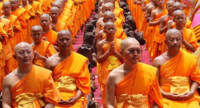 bald monks