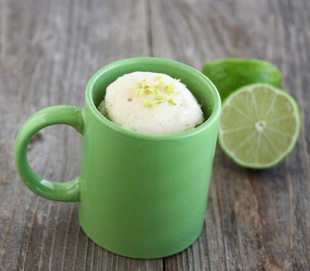 Lime Coconut Mug Cake