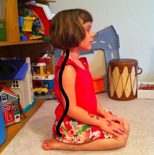 dangerous child sitting position