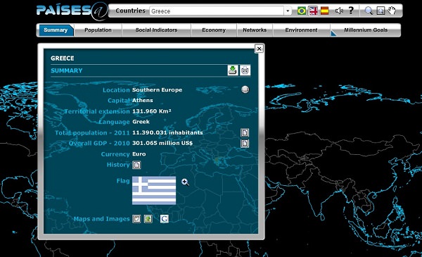 interactive world map