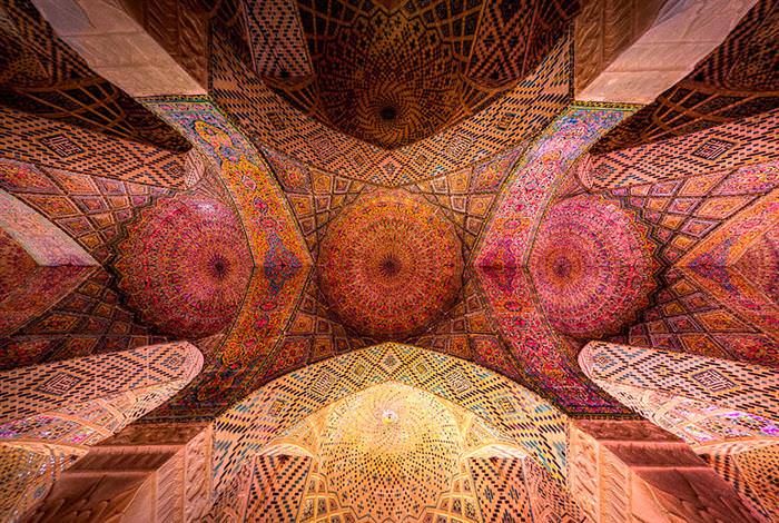 Incredible mosque ceilings