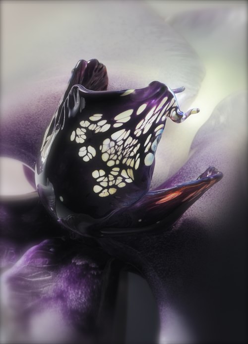 giant glass flowers