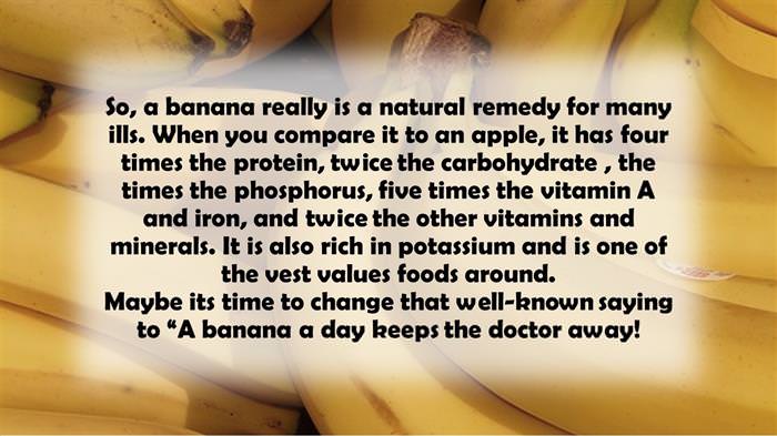 health benefits of bananas