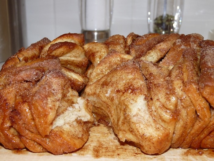 cinnamon sugar pull-apart bread recipe