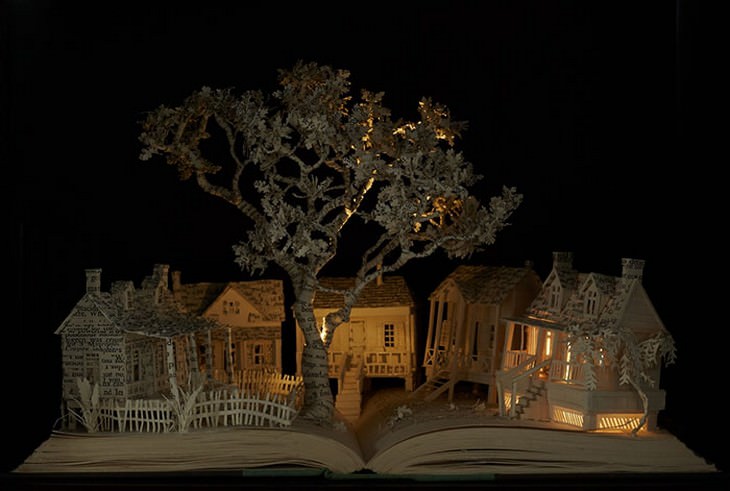 art, Su Blackwell, book art