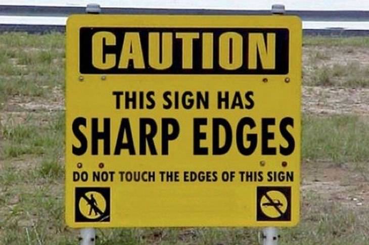 silly signs