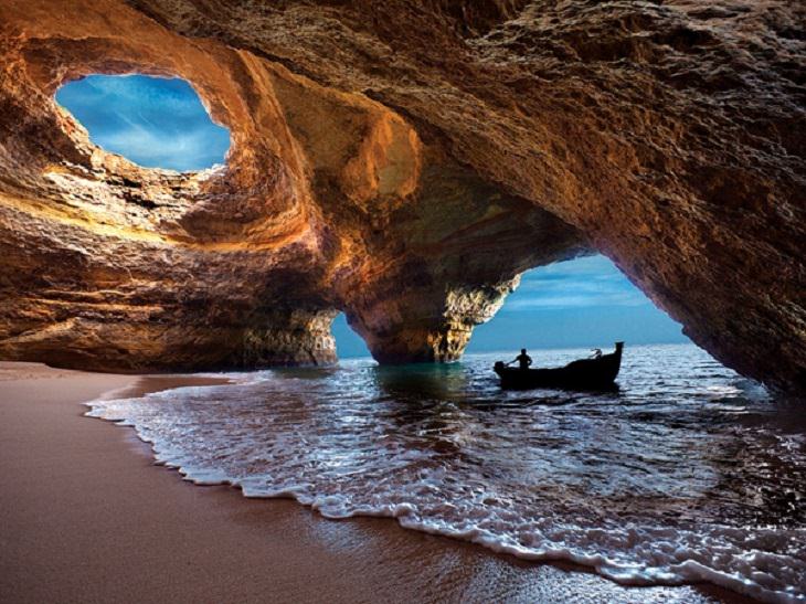 Sea caves