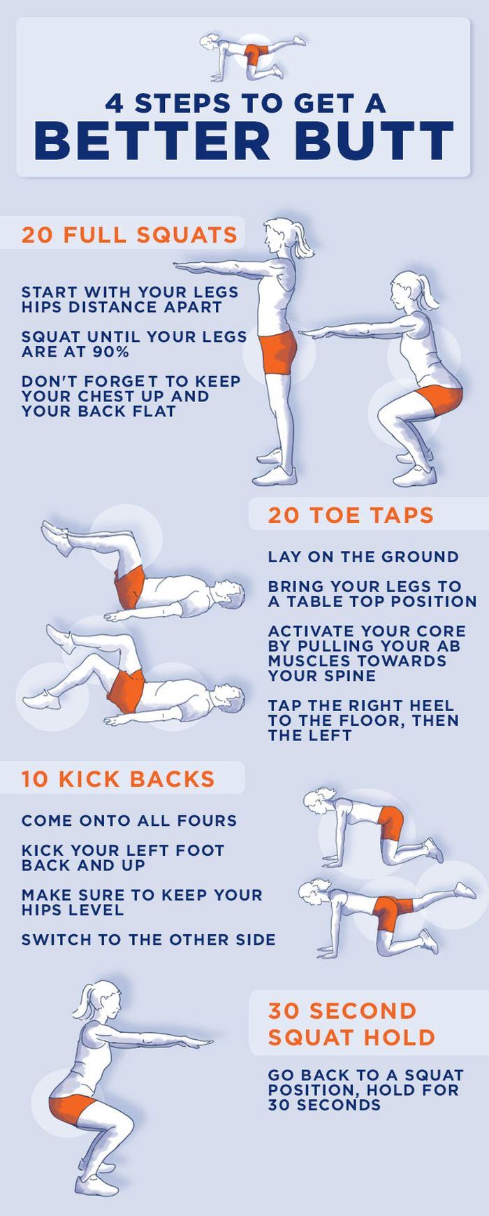 exercises for better butt
