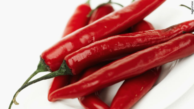 hot peppers