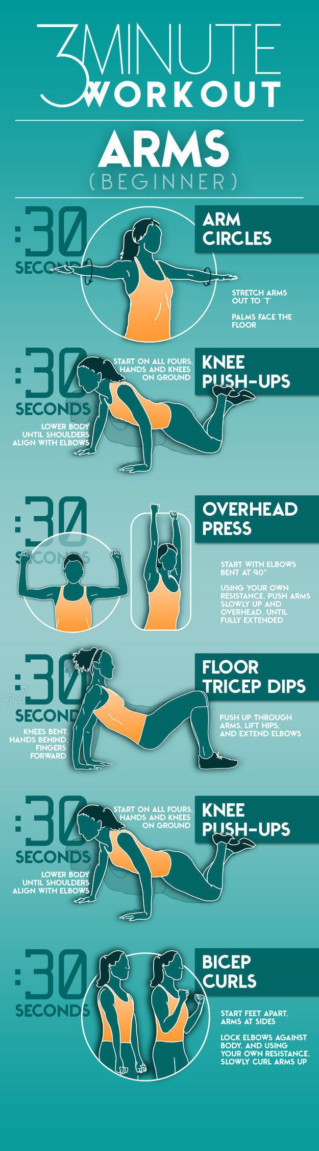 Easy 3-Minute Arm Exercises