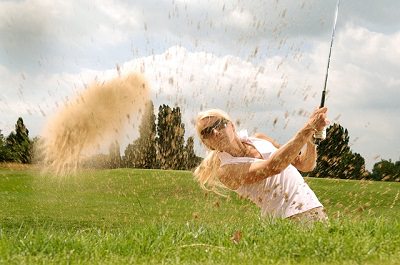 golf woman