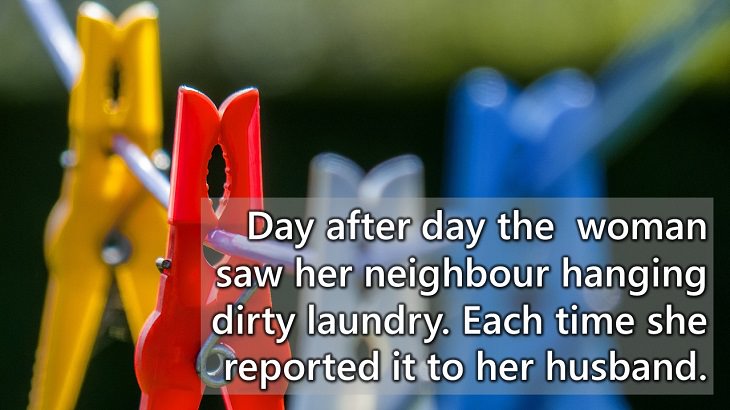 the dirty laundry moral story