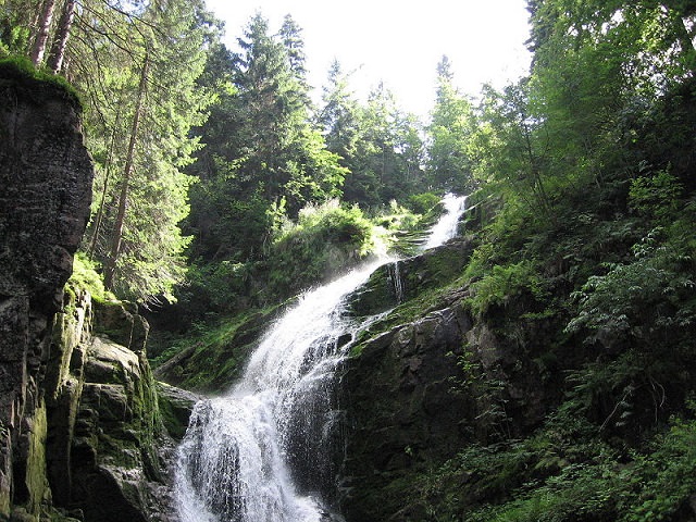 Waterfalls from around the world, Poland, Kamieńczyk Waterfall