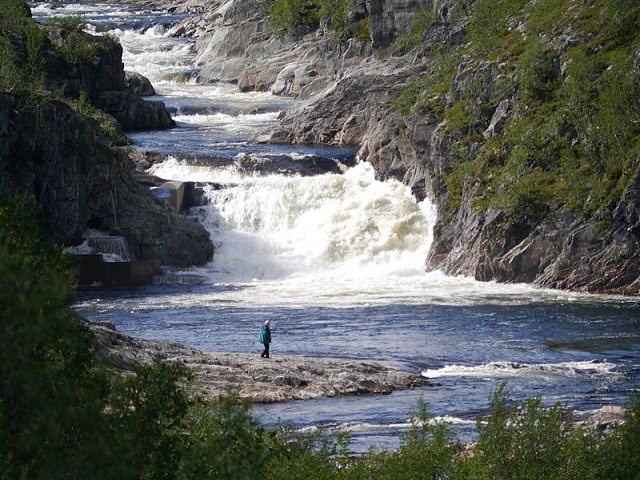 Waterfalls from around the world, Northern Norway, Finnmarksvidda