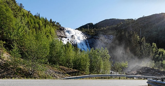 Waterfalls from around the world, Southern Norway, Skrøyvstad, Trøndelag