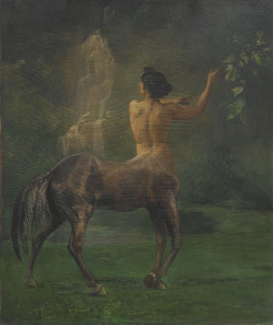 Horse-Inspired Creatures from Mythology and Folklore, Centaur, a half-human half-horse beast from tales of Greek Mythology