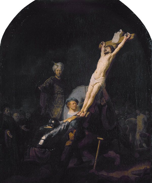 Lesser known works of Rembrandt, The Raising of the Cross, 1633, Alte Pinakothek, Munich