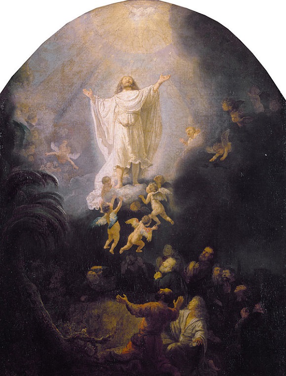 Lesser known works of Rembrandt, The Ascension, 1636, Alte Pinakothek, Munich