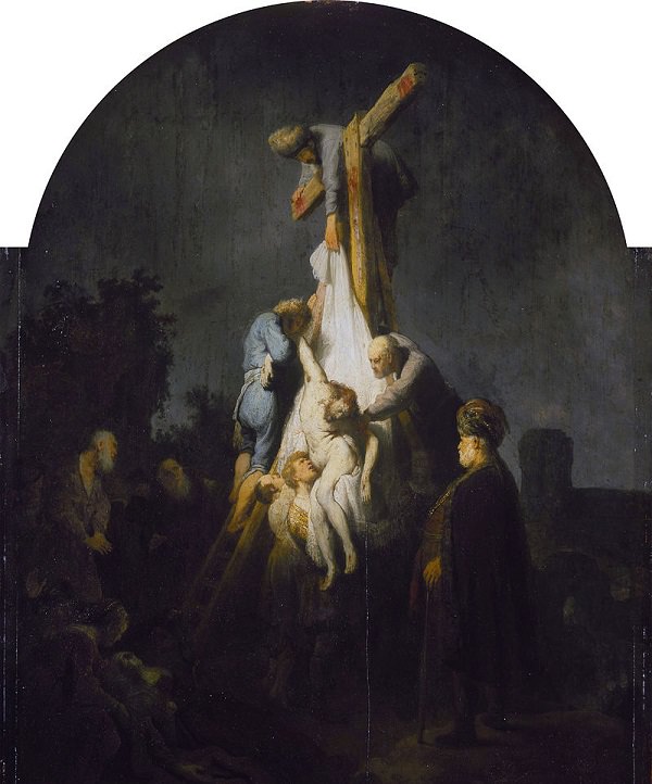 Lesser known works of Rembrandt, The Descent from the Cross, 1632-1633, Alte Pinakothek, Munich