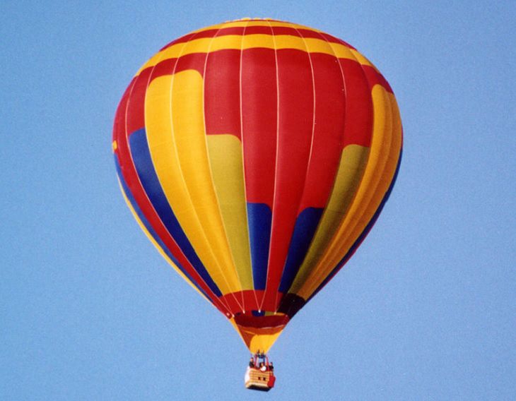 Different Hot air Balloons from Around the World,, Hot air balloon in Quebec, red and yellow hot air balloon