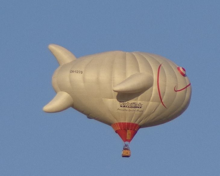 Different Hot air Balloons from Around the World, Fish Hot Air Balloon 