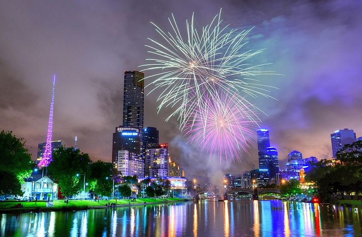 Photos from Diwali, the festival of lights, Diwali Fireworks in Melbourne, Australia