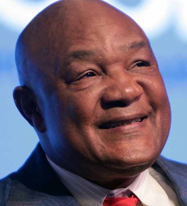 American Athletes that were inducted into the U.S Olympic Hall of Fame, George Foreman (Boxing)