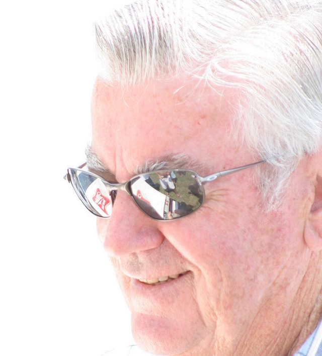 Top 19 NASCAR Race Drivers to Win Multiple Tracks, close up of older Bobby Allison's face in later years