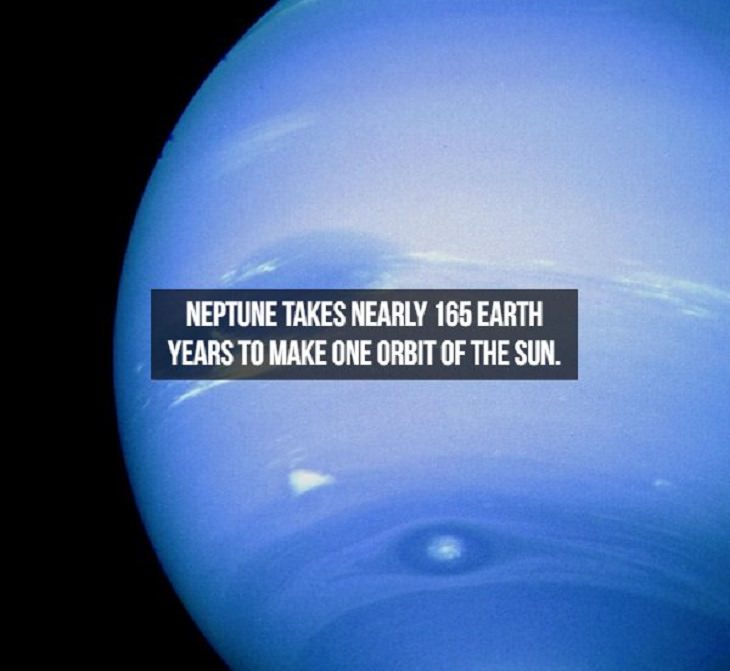 Incredible and interesting facts discovered about space, the universe and galaxies within, neptune orbit around the sun
