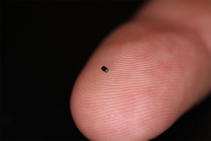 Incredible Scientific Inventions the Future Holds, extremely small image sensor on a finger