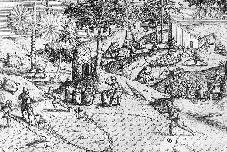 Photographs from the Islands of Mauritus, depiction, created in 1601 during the time of Dutch rule, shows one of the earliest depictions of the Dodo bird, a now-extinct species that was native only to the island of Mauritius