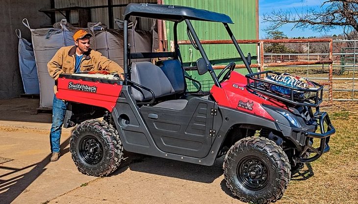 Incredible All-Terrain Vehicles (ATV's) for off-road travels and adventure, HUNTVE SWITCHBACK