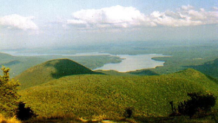 Photographs of The Catskill Mountain Range in the Appalachian Valley, The Ashokan Reservoir as seen from Wittenberg Mountain 