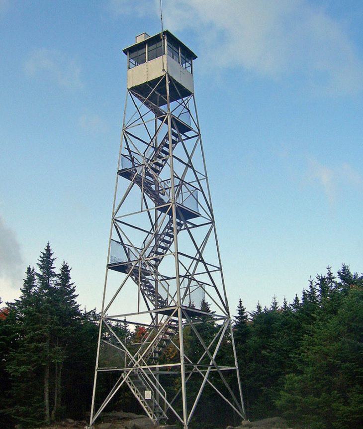 Photographs of The Catskill Mountain Range in the Appalachian Valley, Balsam Lake Mountain fire tower
