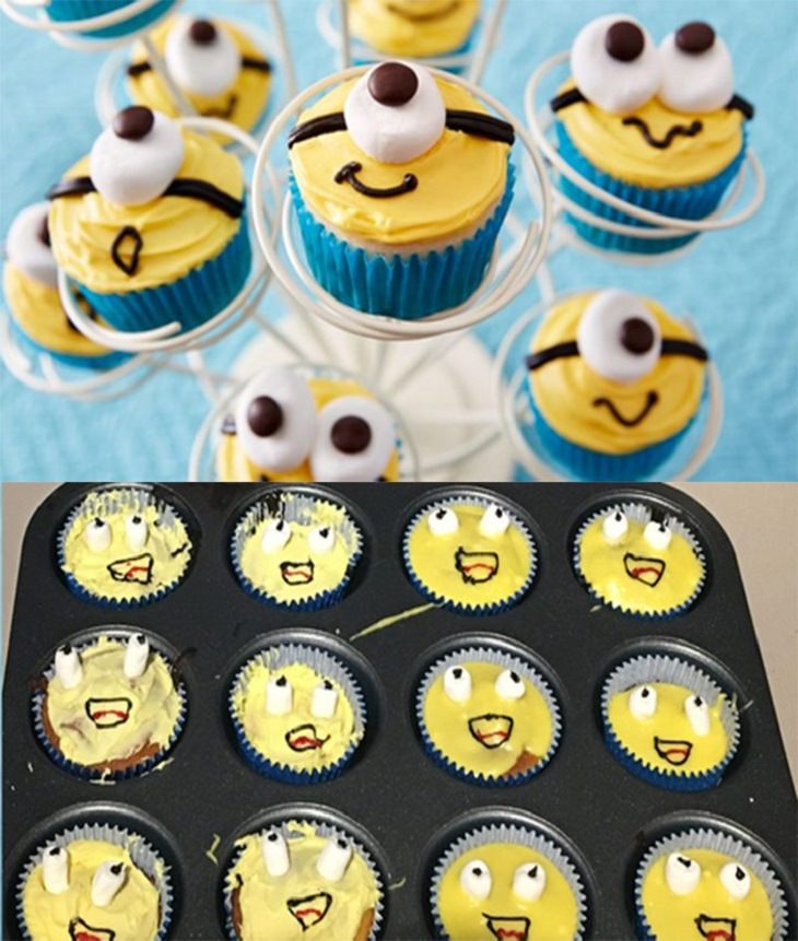 unbeatable food fails and cooking incidents that ended disastrously, minions cupcakes
