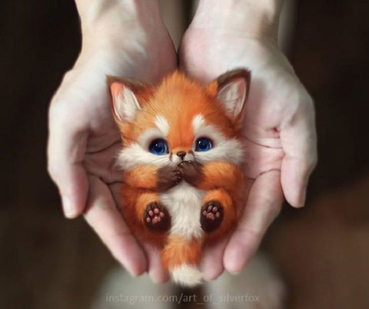 Malaysian Artist Yee Chong creates digital renderings of animals, like foxes, and brings them out into the real world