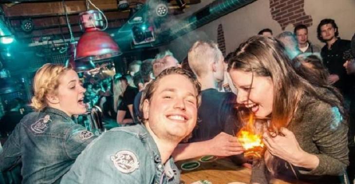 Hilariously bad days for people caught on camera, girl posing with friends hair catching fire