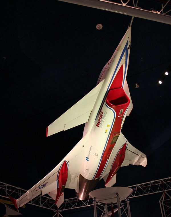 Historical treasures and incredible exhibits in the National Air and Space Museum in the National Mall of Washington DC, Rockwell HiMAT