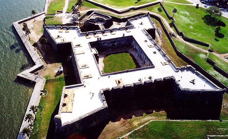 Beautiful Historical Sites Found in St. Augustine, Florida, Castillo De San Marcos