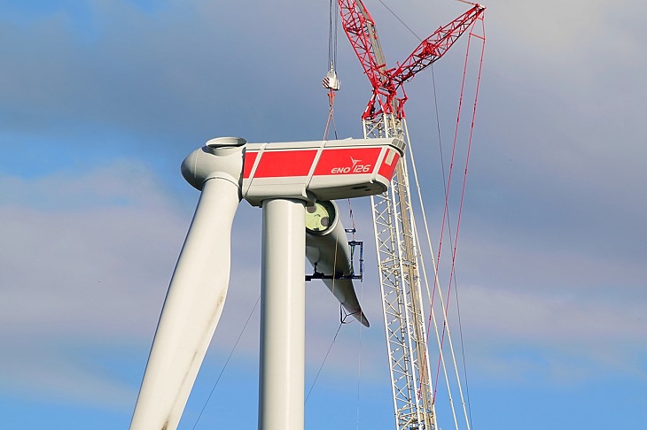 Eco-City Project, Hamburg, Germany, Wind Turbine, Solar Panels, Energy 