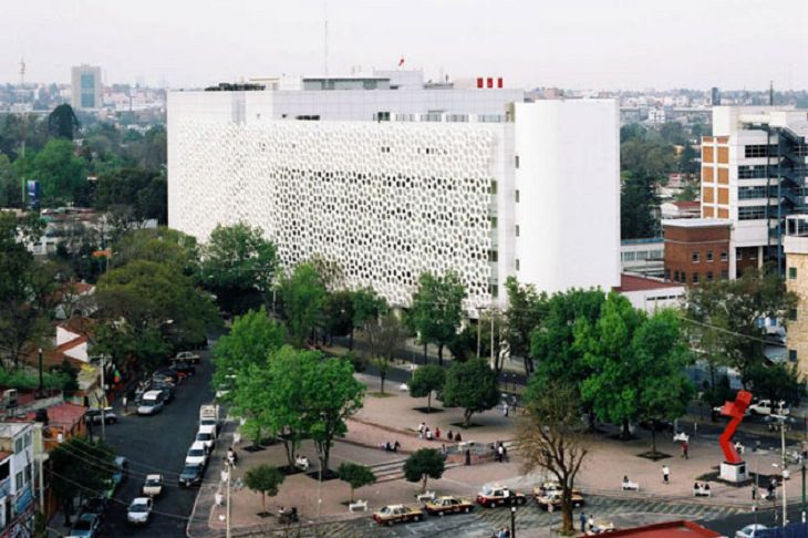 Manuel Gea González Hospital, Mexico City, Facade, Air Pollution, Smog Eating Building, Green technology