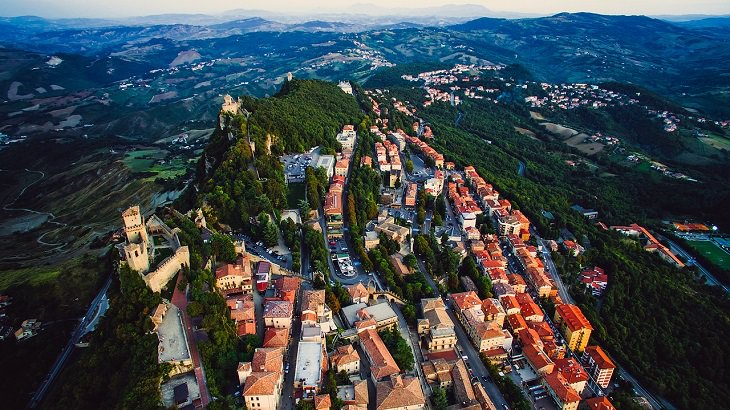 San Marino, Italy, Europe, Small Country, Mountains, Highest GDP