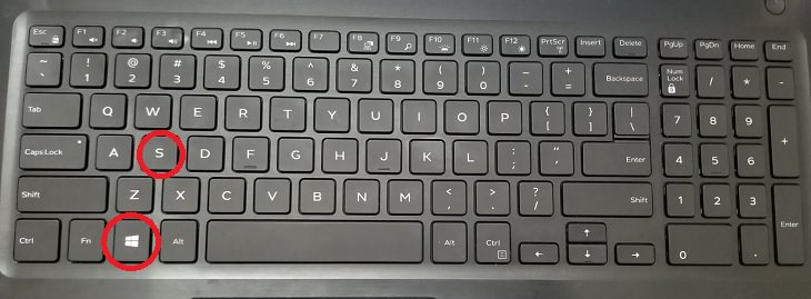 Windows Key, S Key, keyboard, shortcuts, Search