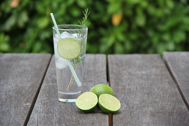 Gin and Tonic, Soda, Low-Calorie, Diets, Healthy, Drinks, Alcohol, Cocktail, Mixers, Lime, Liqueur, Liquor