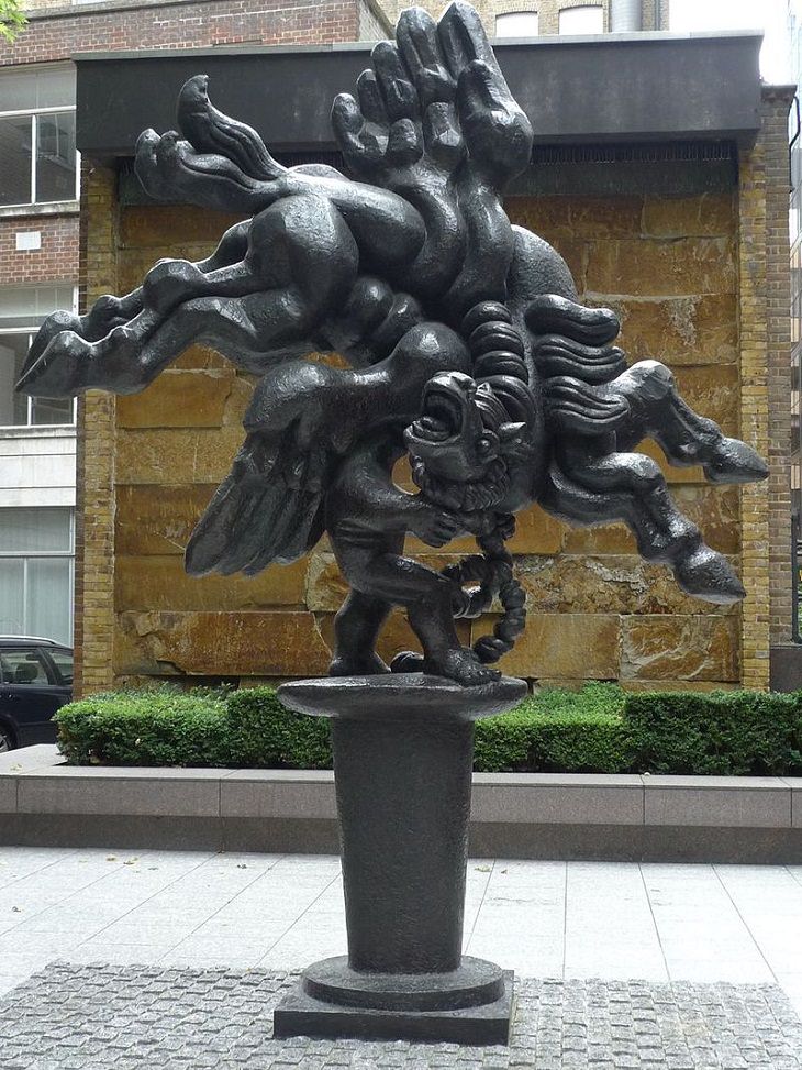 Bellerophon and the Pegasus, Temple, Greek Mythology, Ancient Greece, Heroes, Myths, Legends, Warrior, Stories, Gods, Zeus, Poseidon, Hades