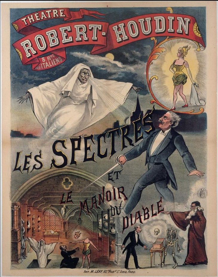 Jean Eugene Robert Houdin, Magician, Illusionist, Art, Magic Trick, Mentalist