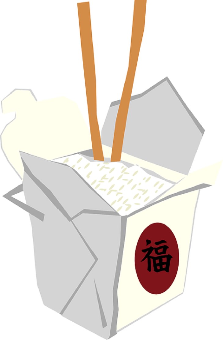 Chinese Food, Take-out, Take Away, Box, Plate, Messy, Convenient, Wrong, Right Way To Eat, Food, 