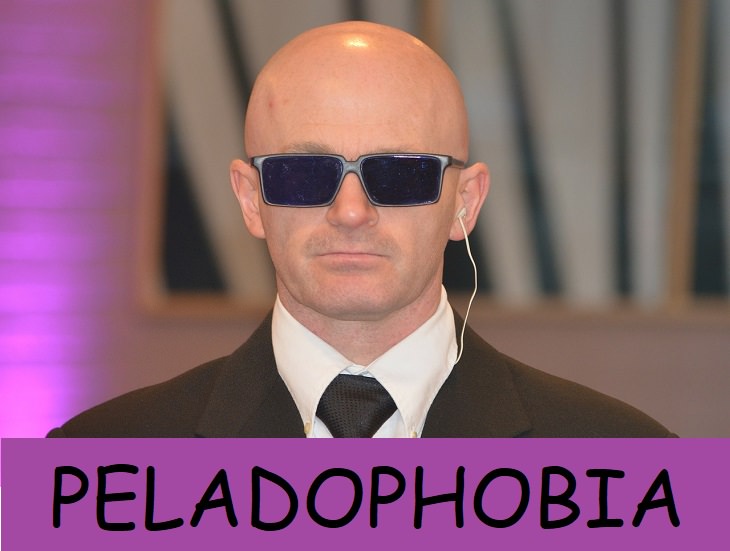 Peladophobia, Fear of bald people, Fears, Phobias, Claustrophobia, Anxiety, Mental Health