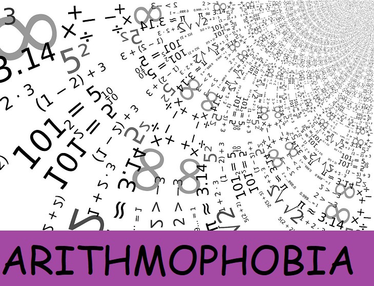 Arithmophobia, Fear of numbers, Fears, Phobias, Claustrophobia, Anxiety, Mental Health