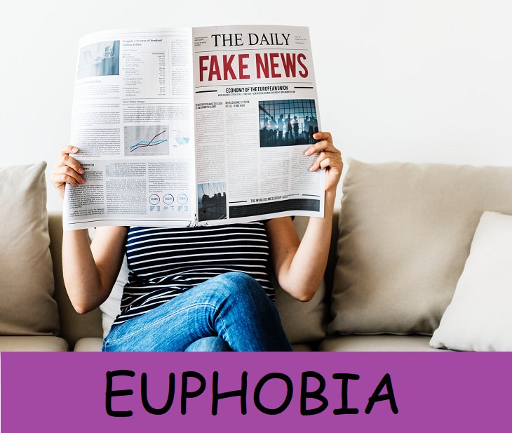 Euphobia, Fear of hearing or breaking good news, Fears, Phobias, Claustrophobia, Anxiety, Mental Health